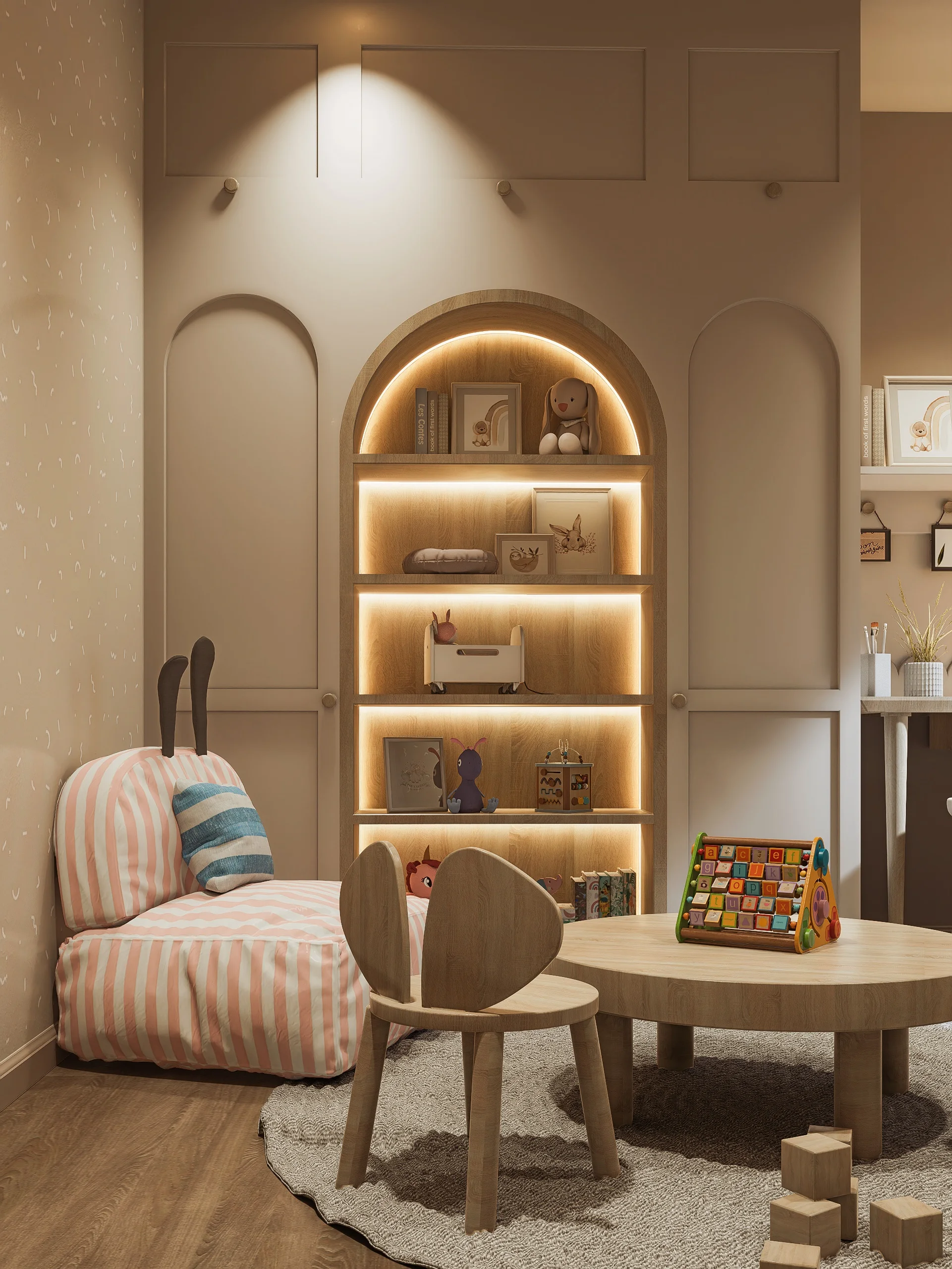 Custom-Made Wooden Modern Kids Room Customization Specially Designed Children Kid's Room Tree House Eco-Friendly Tree House - 图片 3