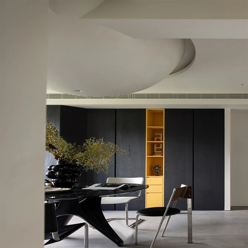 Luxury Stainless Steel Kitchen Cabinets with Complete Solid Wood Hardware Accessories for Home Use - 图片 4