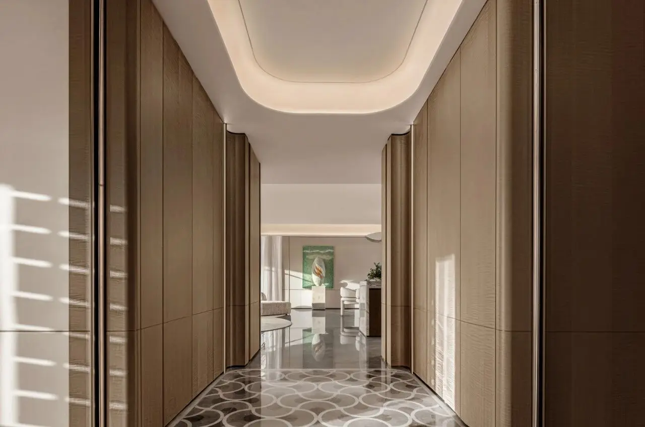 Apartment Villa Luxury Design One Stop Turnkey Solution Interior Design High-end Villa Sofa Wine Cabinet Living Room Furniture - 图片 7