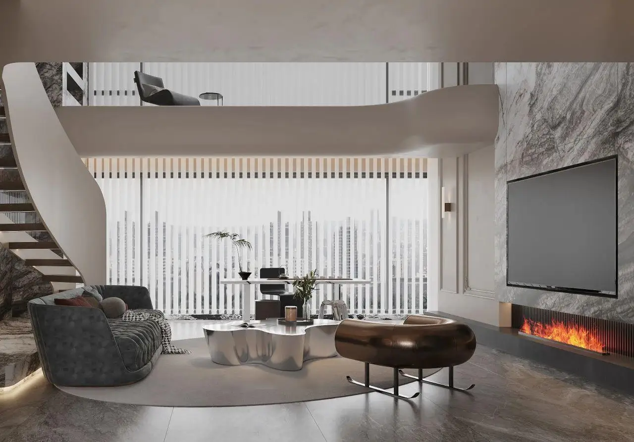 Kitchen Cabinets Dark Minimalist Style and Modern Style Customized Cabinetry One-Stop Turnkey Service Laundry Room Dining Room - 图片 9