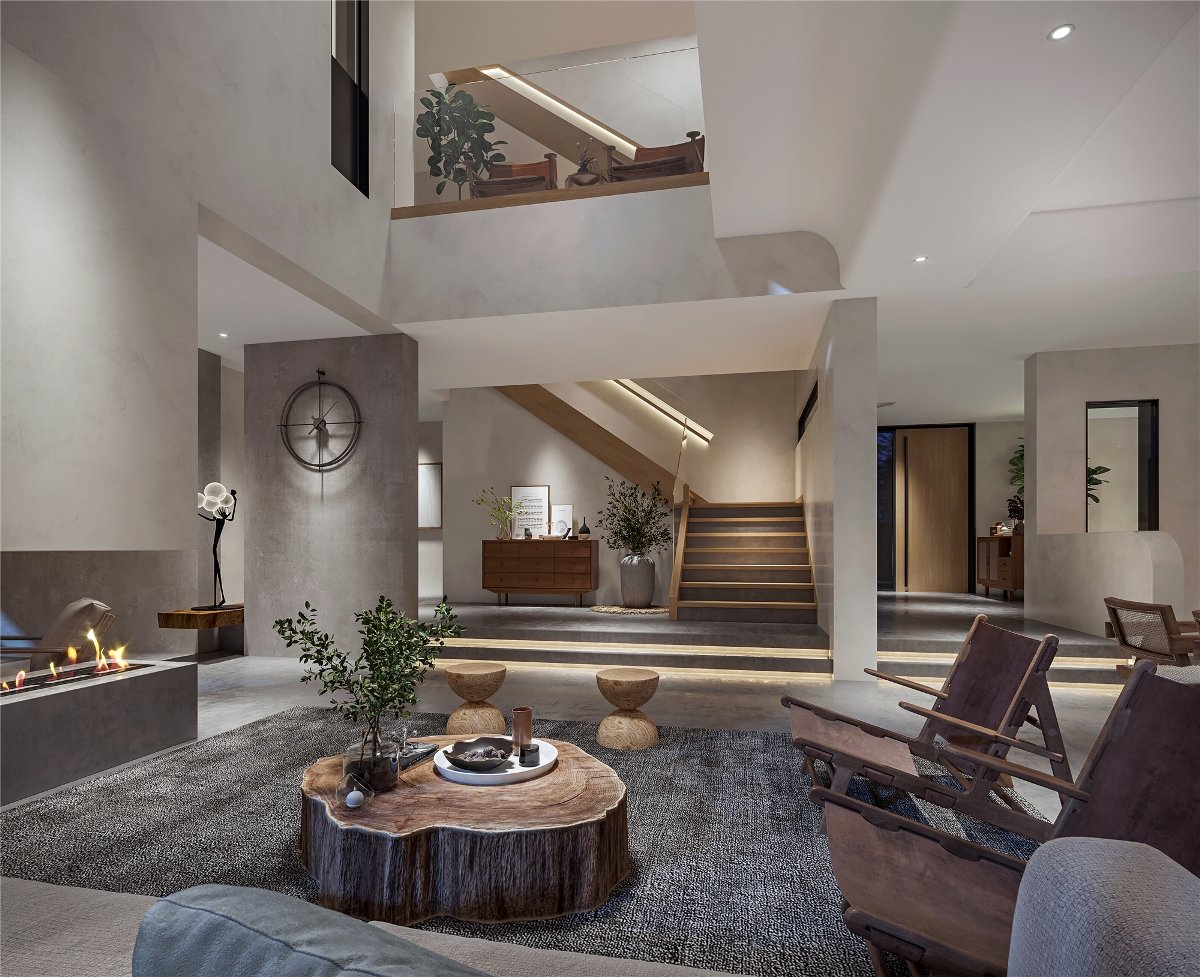 Modern 3D Interior Design Luxury Villa Furniture Townhouse-Dream House One-Stop Solution for Apartment Furniture - 图片 4