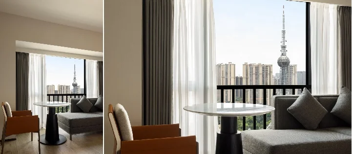 Modern Hotel Suite Furniture Hotel Design Suite King-Size Bed Suite King-Size Bed Suitcase Stand High-End Hotel Suite Furniture - 图片 6