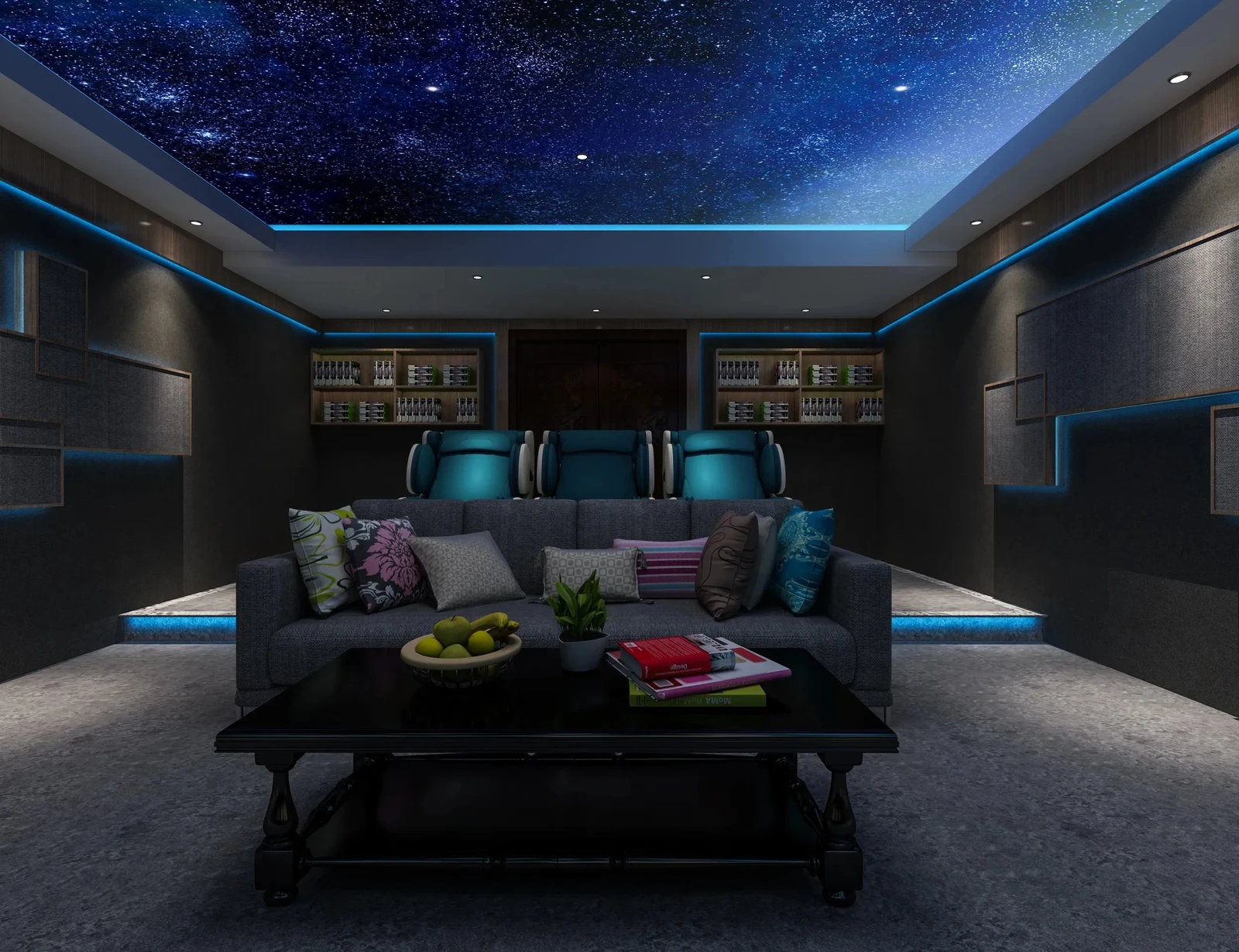 Home Theater Private Theater Family Room Multimedia Room Dedicated Home Theater Living Room Home Theater Compact Home Theater - 图片 11