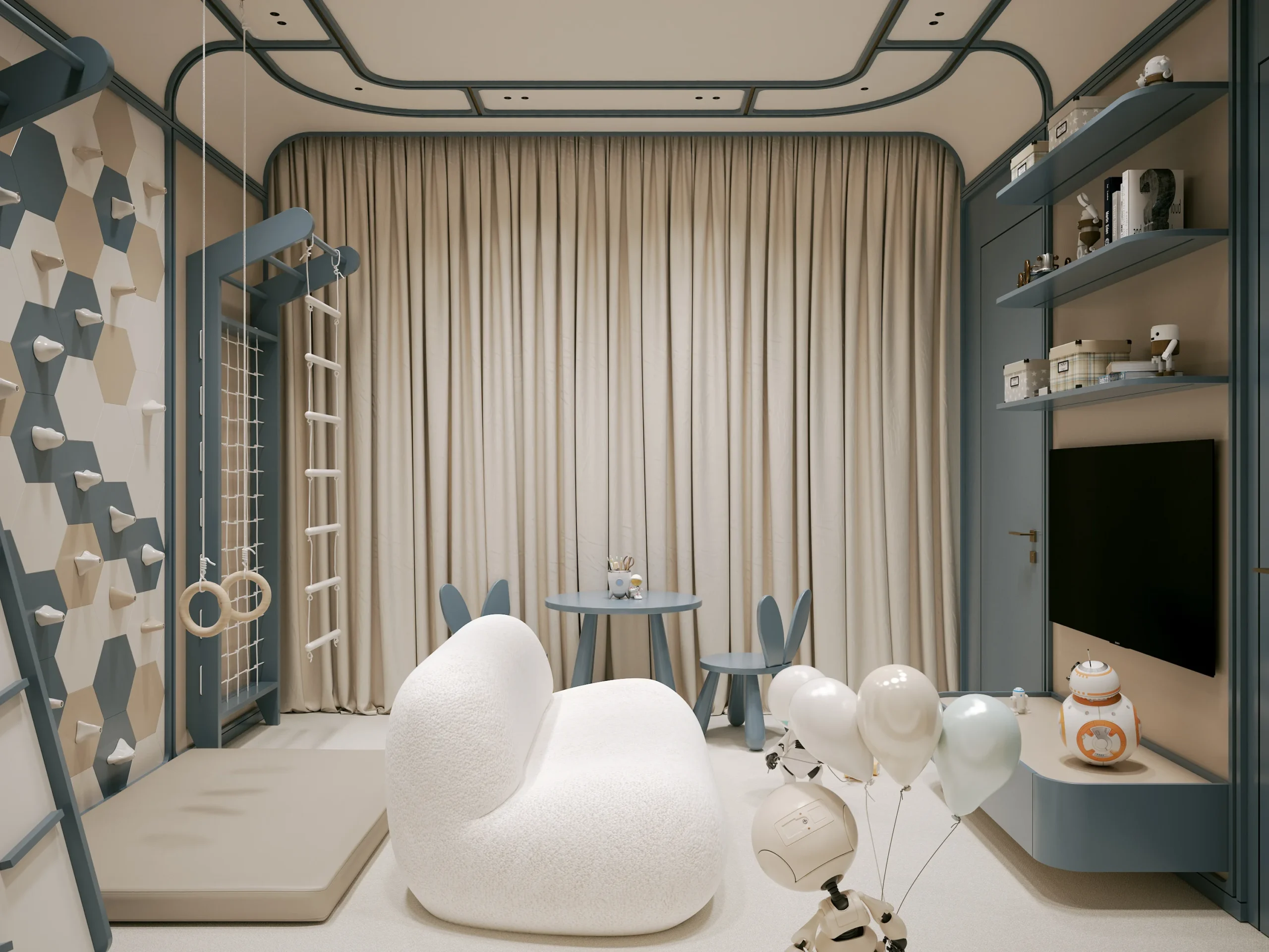 Custom-Made Wooden Modern Kids Room Customization Specially Designed Children Kid's Room Tree House Eco-Friendly Tree House - 图片 12