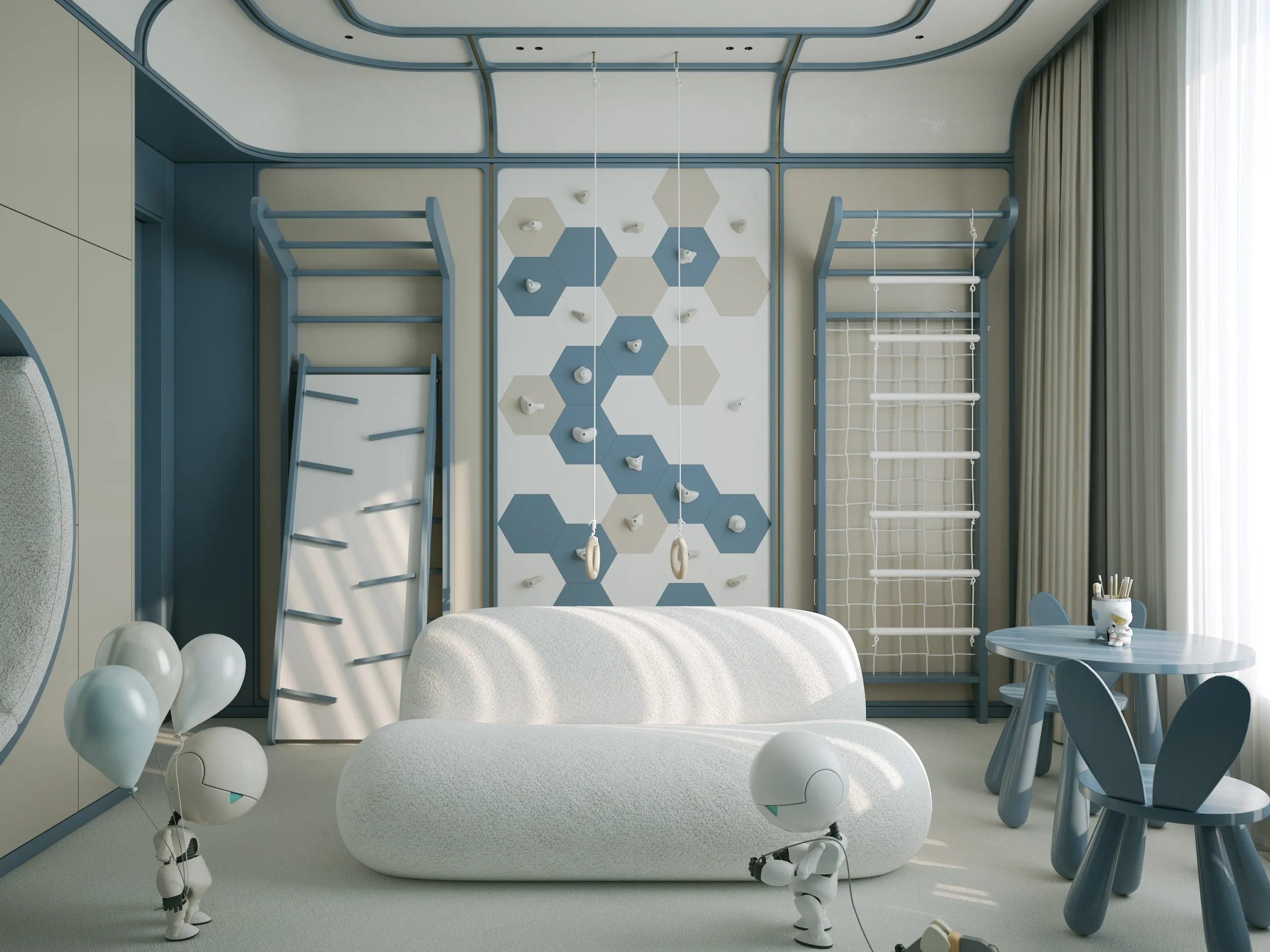 Custom-Made Wooden Modern Kids Room Customization Specially Designed Children Kid's Room Tree House Eco-Friendly Tree House - 图片 10