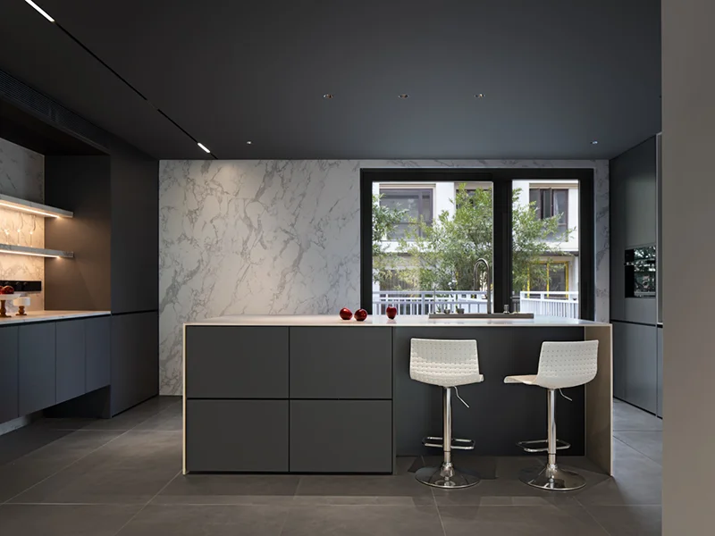 Outdoor Teak Wood Furniture Set Garden Courtyard Yard Table & Chair with Umbrella for Home & Curtain Balcony Table Veranda Chair - 图片 11