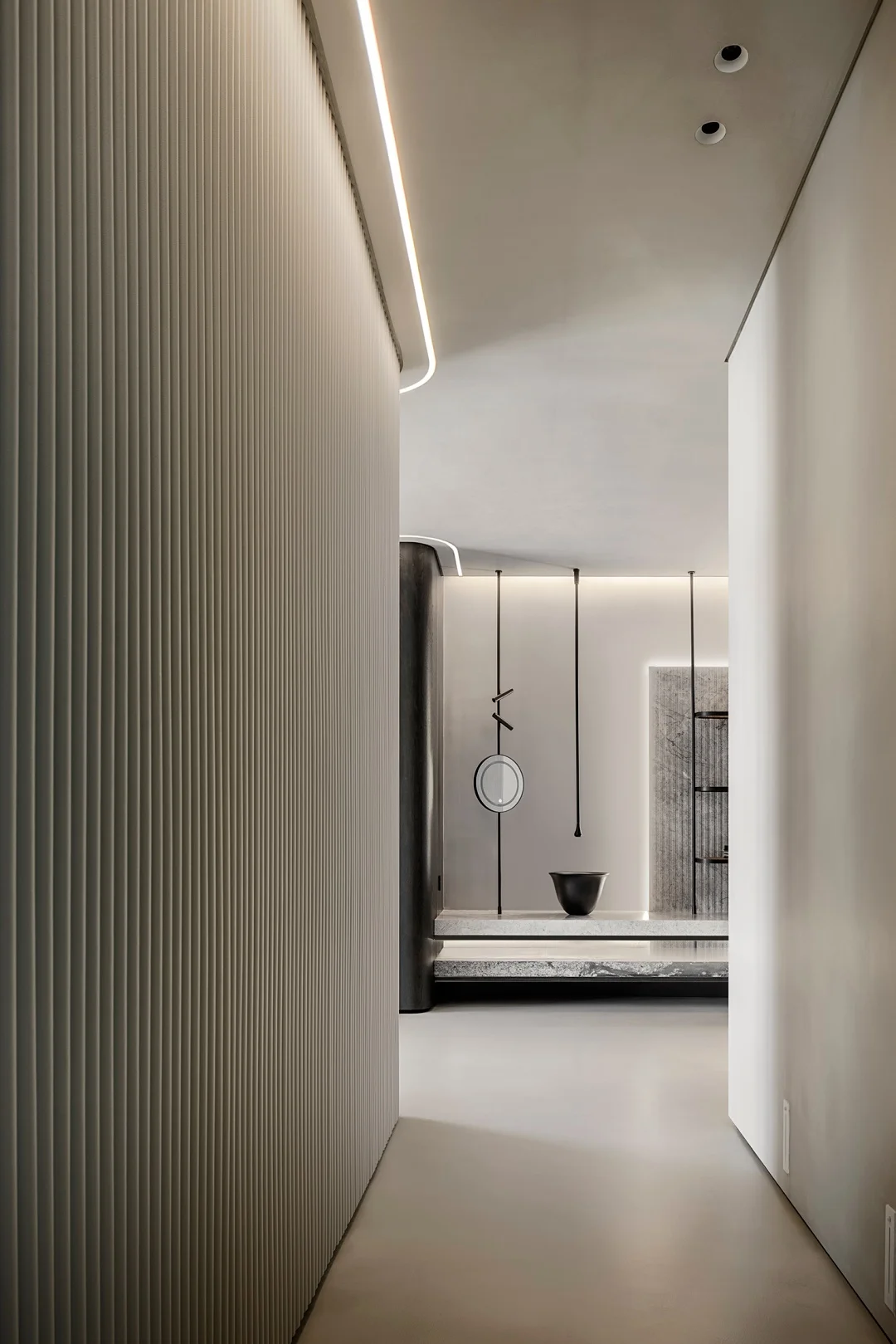 Apartment Villa Design Kitchen Cabinet Design Interior Design of High-Volume Villas Sofa Wine Cabinet Living Room - 图片 14