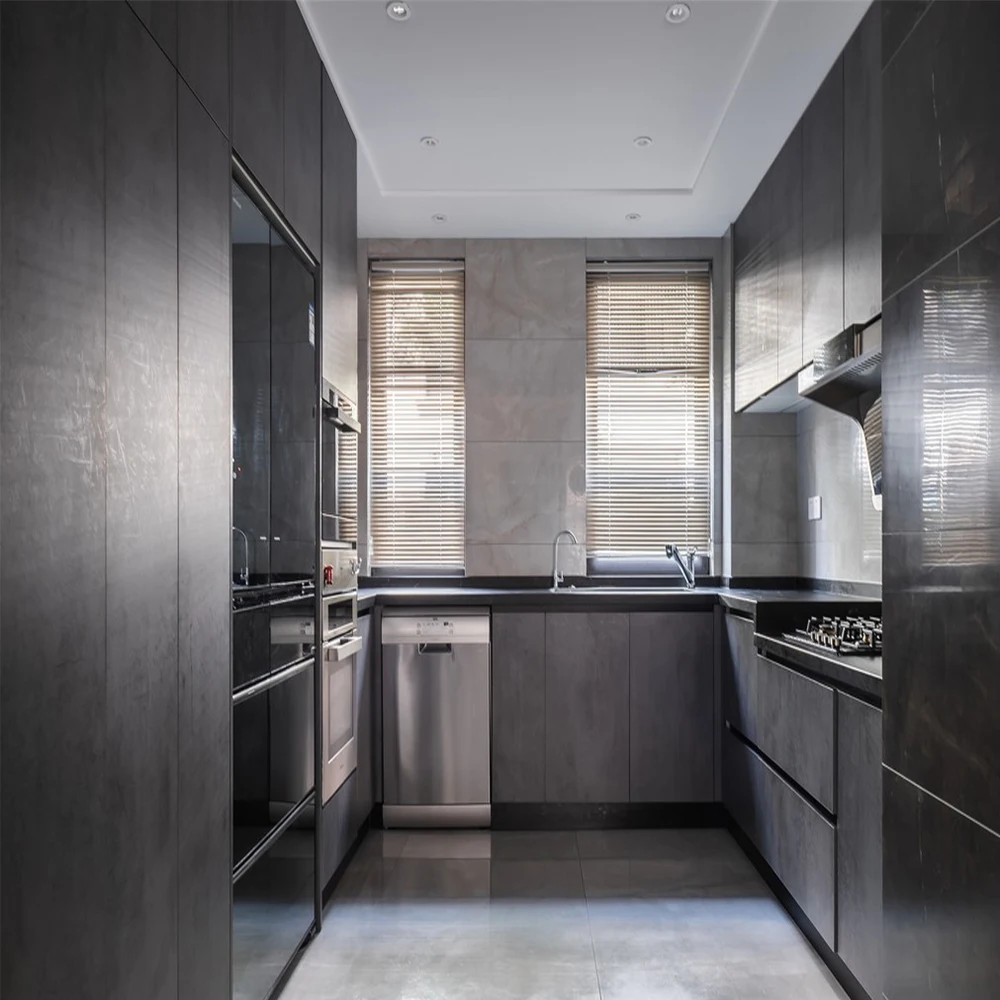 Italian Luxury Kitchen Cabinets Allure Shaker Pantry Making Machines with Food Storage Baskets - 图片 2