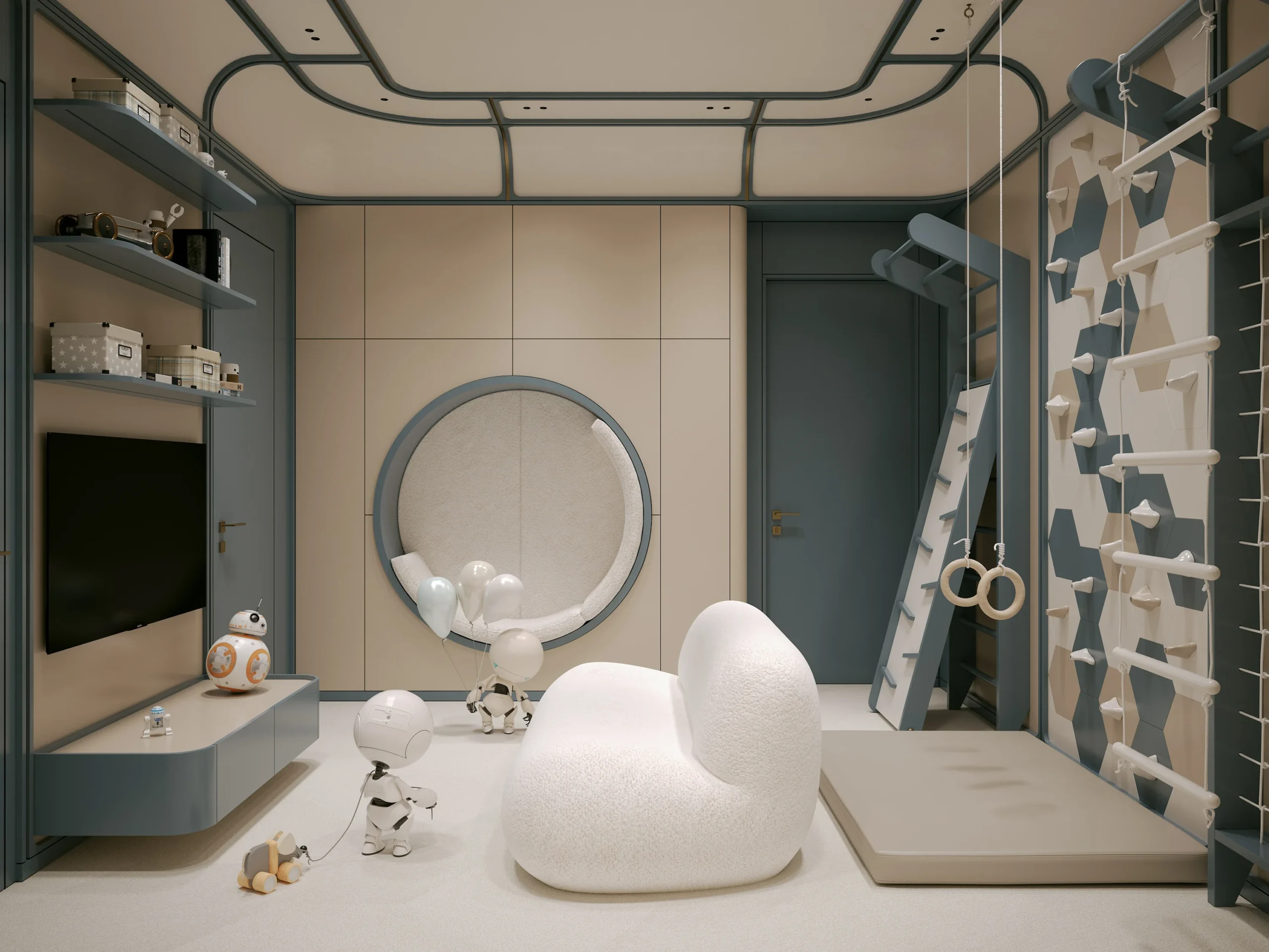 Custom-Made Wooden Modern Kids Room Customization Specially Designed Children Kid's Room Tree House Eco-Friendly Tree House - 图片 5