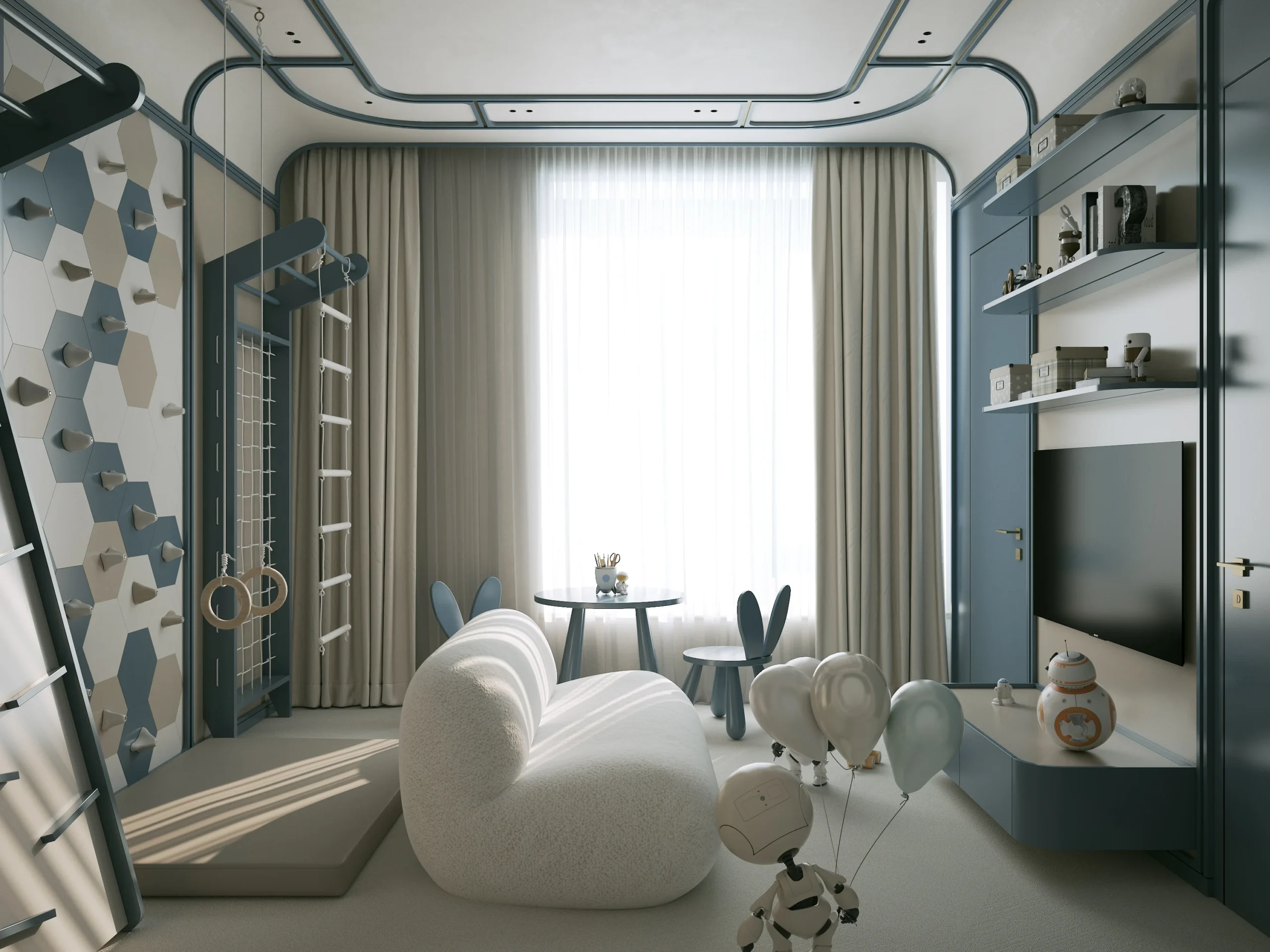 Custom-Made Wooden Modern Kids Room Customization Specially Designed Children Kid's Room Tree House Eco-Friendly Tree House - 图片 8