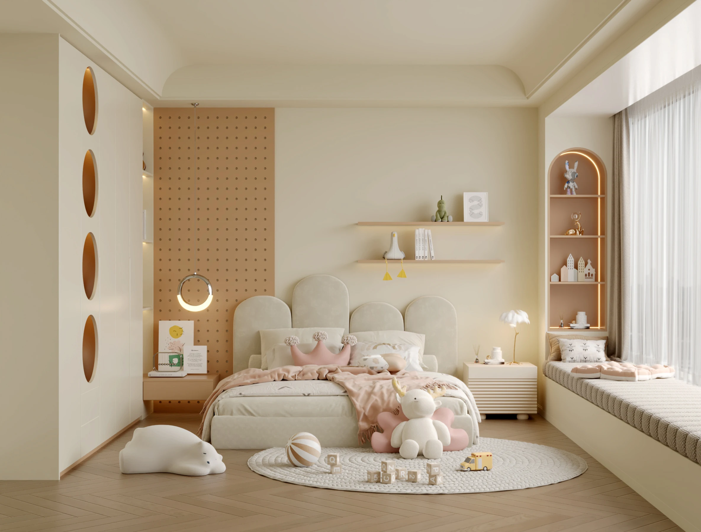 Bedroom Wardrobes Modern New Design Luxury Closet Storage Kids Wooden Wardrobe - 图片 2