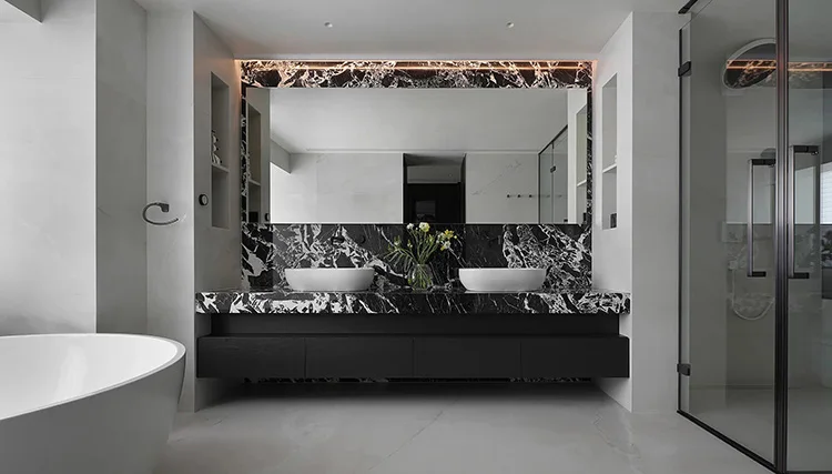 Luxury King Bed Bedroom Furniture Set Solid Wood Double Bed Convertible & Extendable Metal - 图片 13