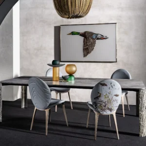 Wholesale Modern UK Style Marble Table for Home Office and Hotel Dining Chair Luxury Furniture Home Set