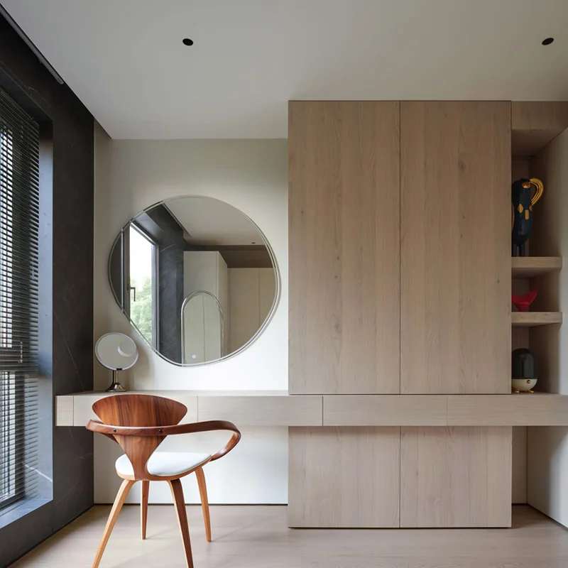 One Stop Solution Kitchen Furniture Set Melamine Board Cabinets Design Apartment 3D Interior Design Home Furniture - 图片 4