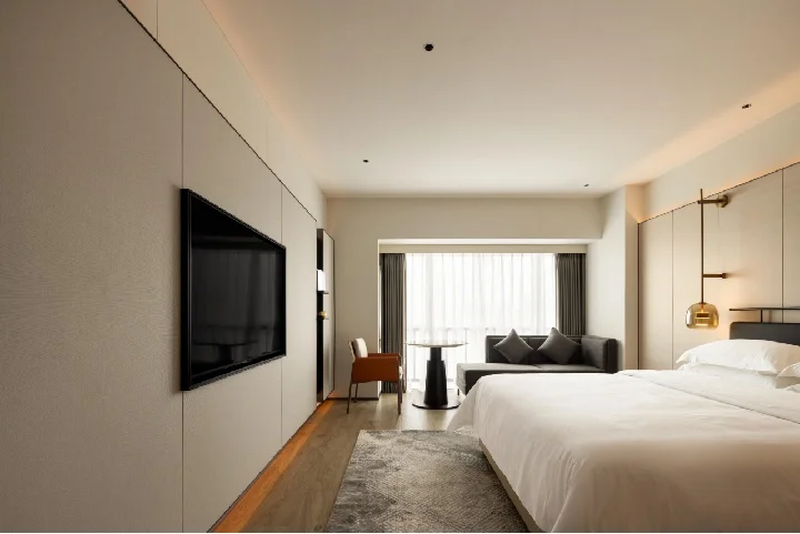 Modern Hotel Suite Furniture Hotel Design Suite King-Size Bed Suite King-Size Bed Suitcase Stand High-End Hotel Suite Furniture - 图片 5