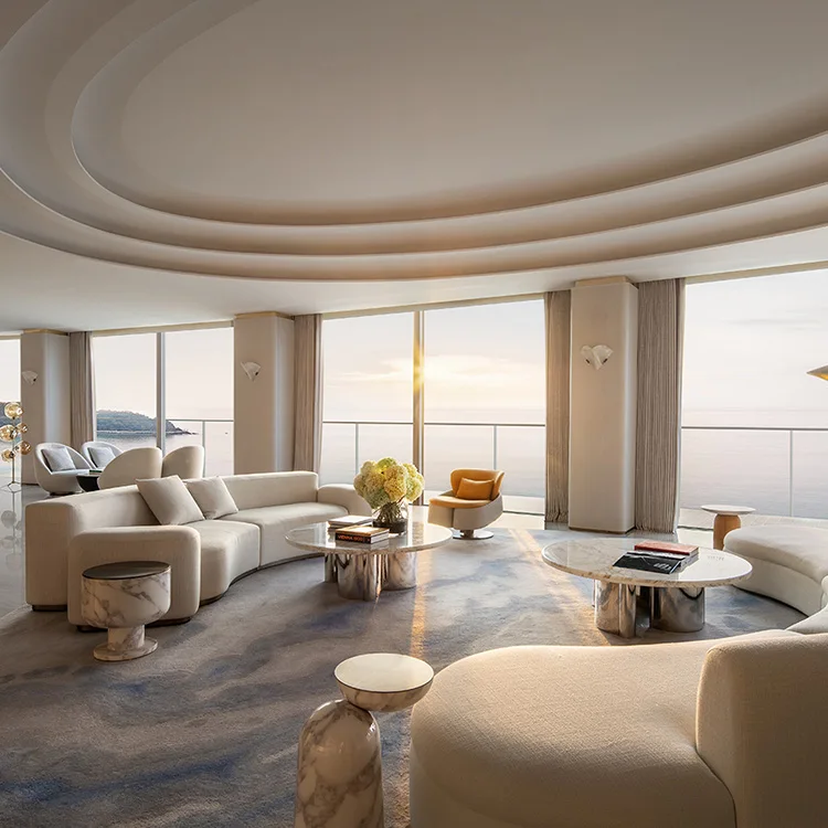 Outdoor Furniture Modern Outdoor Garden Sets One-Stop Solution for Living Room Furniture for Home Villa Apartment Hotel Use - 图片 2