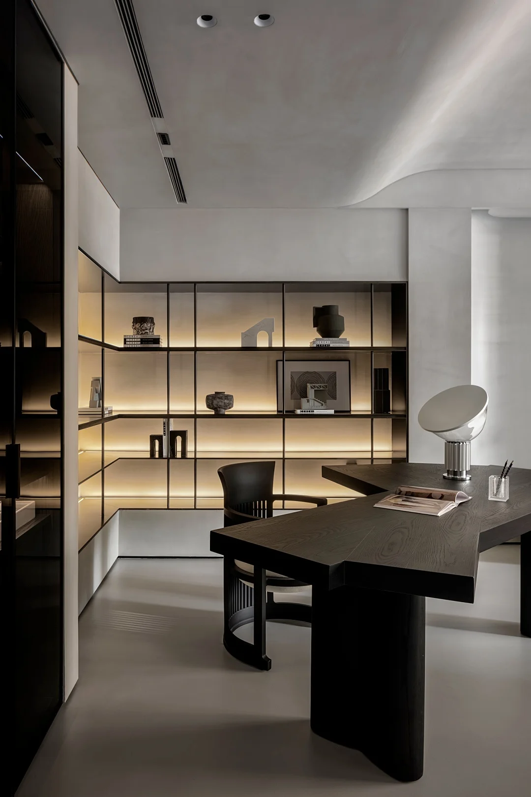 Apartment Villa Design Kitchen Cabinet Design Interior Design of High-Volume Villas Sofa Wine Cabinet Living Room - 图片 6