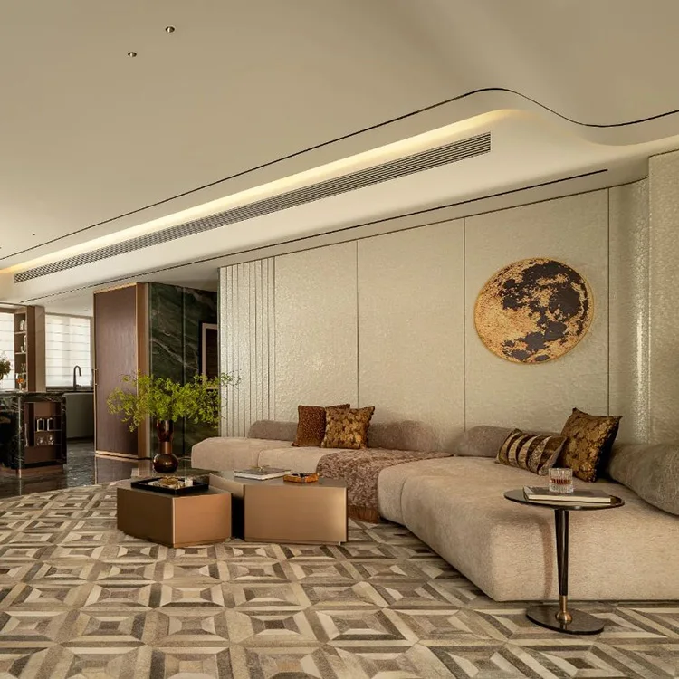 Modern White Wood Tufted Bedroom Set Luxury Design King Size Bed for Hotels Apartments Villas Modern Home Furniture - 图片 3