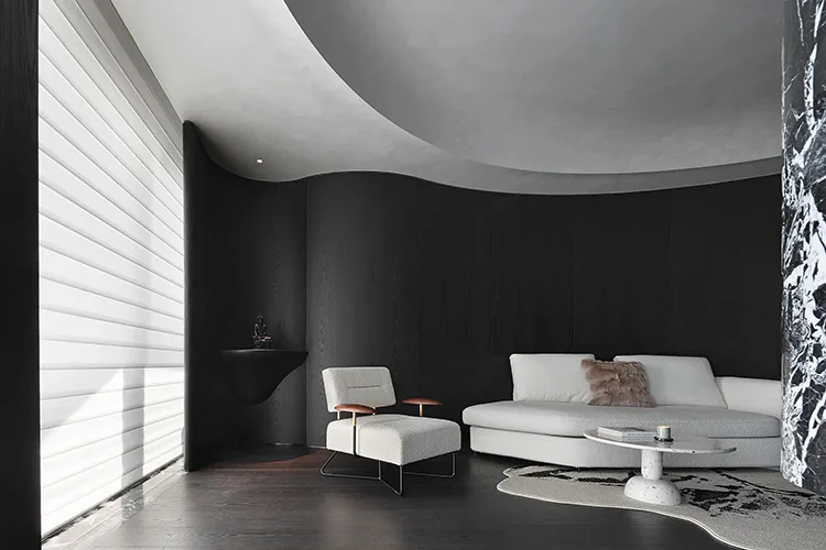 Luxury King Bed Bedroom Furniture Set Solid Wood Double Bed Convertible & Extendable Metal - 图片 8