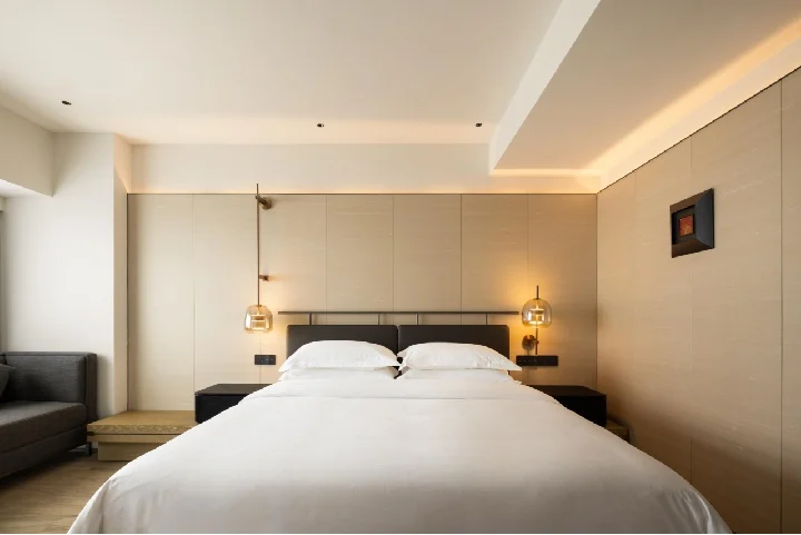 Modern Hotel Suite Furniture Hotel Design Suite King-Size Bed Suite King-Size Bed Suitcase Stand High-End Hotel Suite Furniture - 图片 13