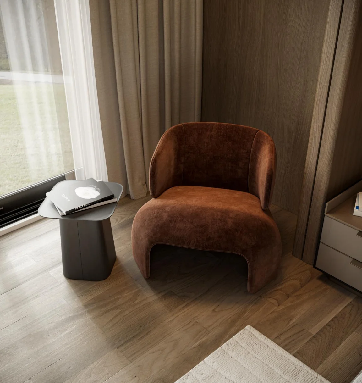 Wardrobe Dressing Room Walk in Closet Cloakroom Wardrobe with Black Frames and Black Glass Glass Wardrobe Glass Closet - 图片 9