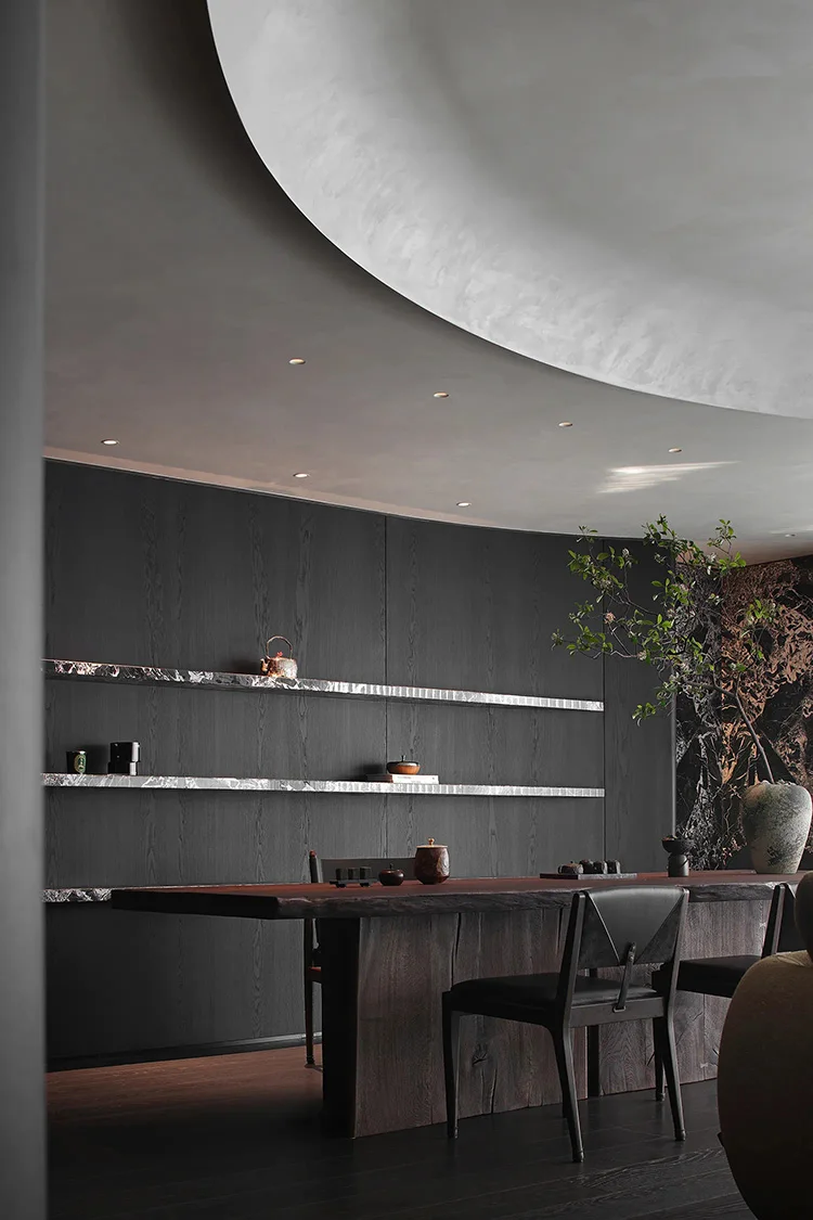 Modern Kitchen Cabinet with Wood Material Acrylic Surface Treatment Door Panel Hinge Accessories - 图片 13