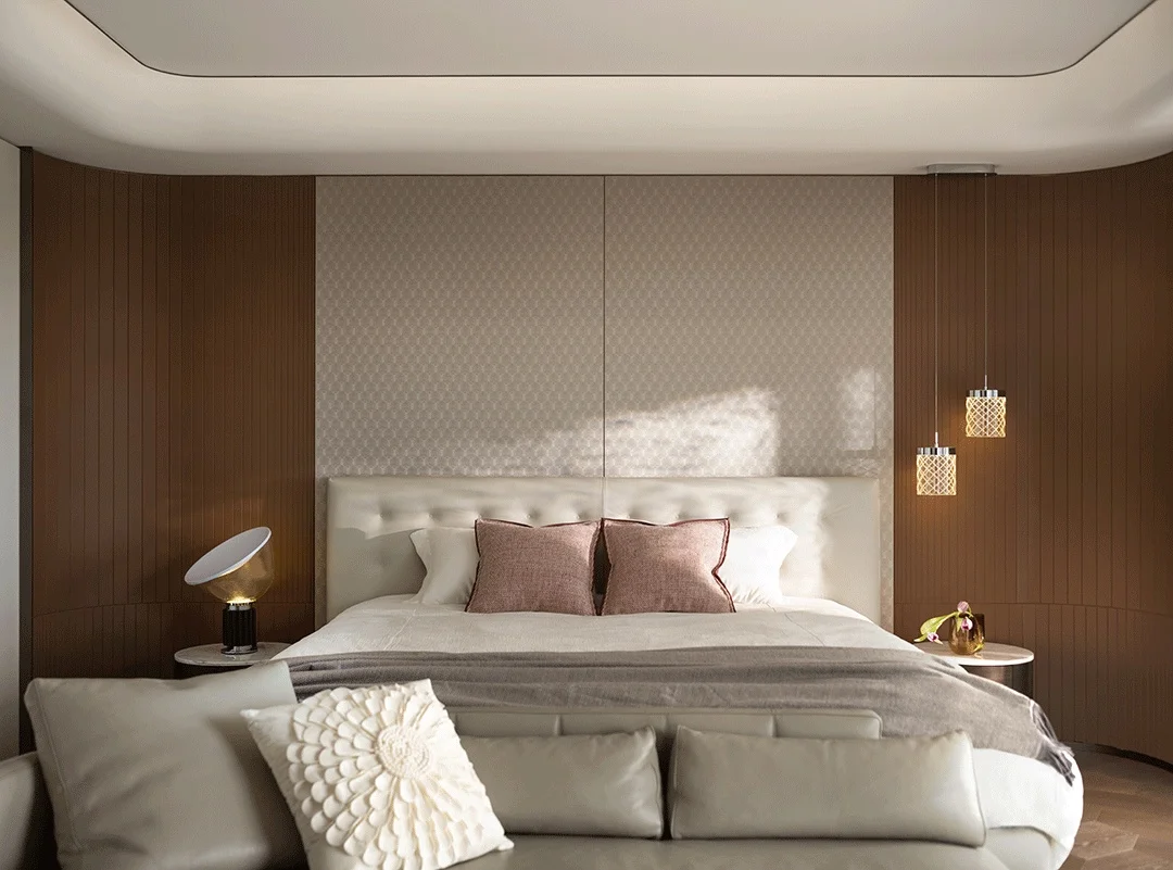 Hotel Vanity Villa Modern Minimalist Style Wall-Mounted Bathroom Vanity Cabinet Modern Minimalist Bathroom Vanity with Drawers - 图片 5