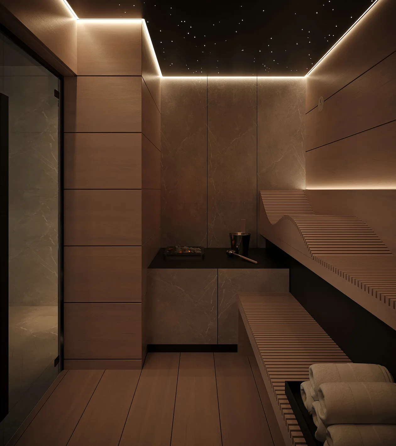 Hotel Vanity Villa High-End Light Luxury Large Wall-Mounted Bathroom Vanity Cabinet with Bath Mirrors Solid Wood Carcase Marble - 图片 2