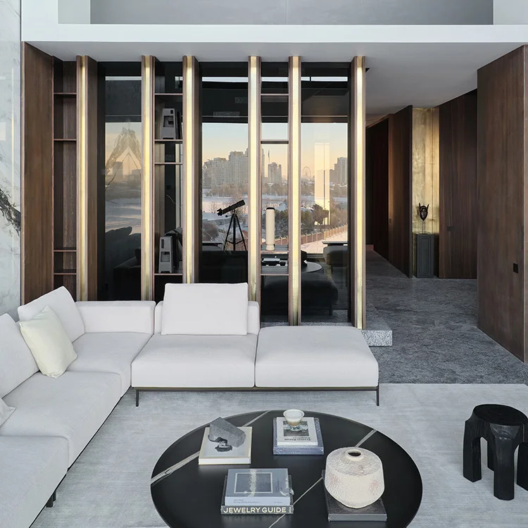 Custom Modern Bedroom Wood Wardrobe Simple Dressing Room Cabinet for Home Furniture Use Clothes Storage Cabinet for House Villa - 图片 4