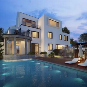 Modern 3D Interior Design Luxury Villa Furniture Townhouse-Dream House One-Stop Solution for Apartment Furniture