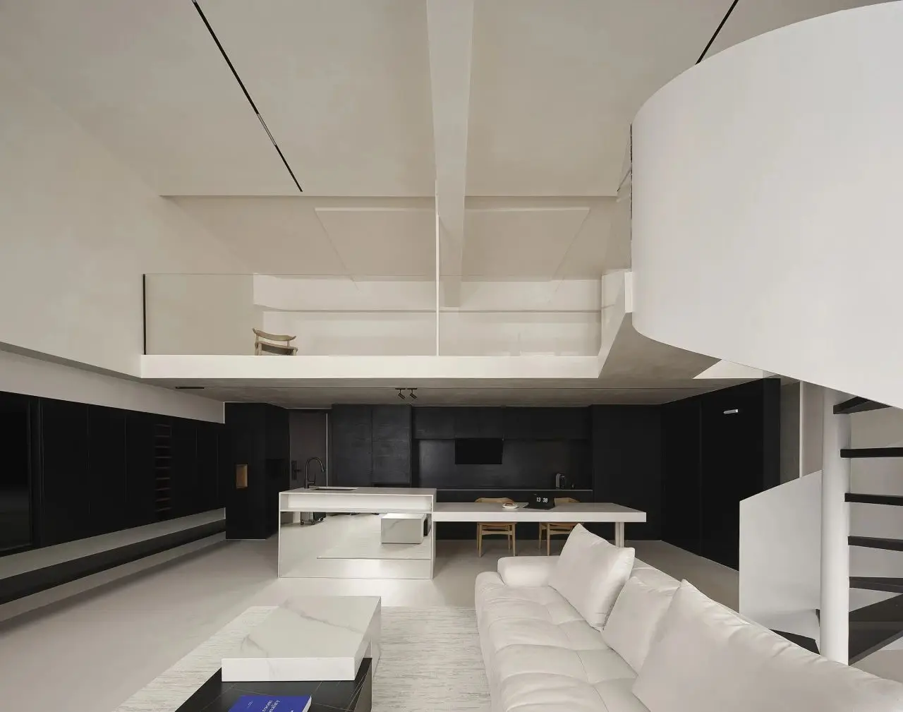 Custom Modern Furniture Kitchen Cabinet with Matte Black Handleless Design Made From Wood - 图片 3