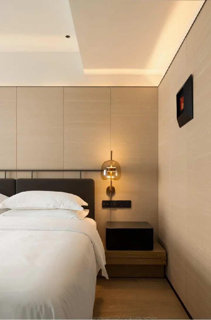 Modern Hotel Suite Furniture Hotel Design Suite King-Size Bed Suite King-Size Bed Suitcase Stand High-End Hotel Suite Furniture - 图片 12