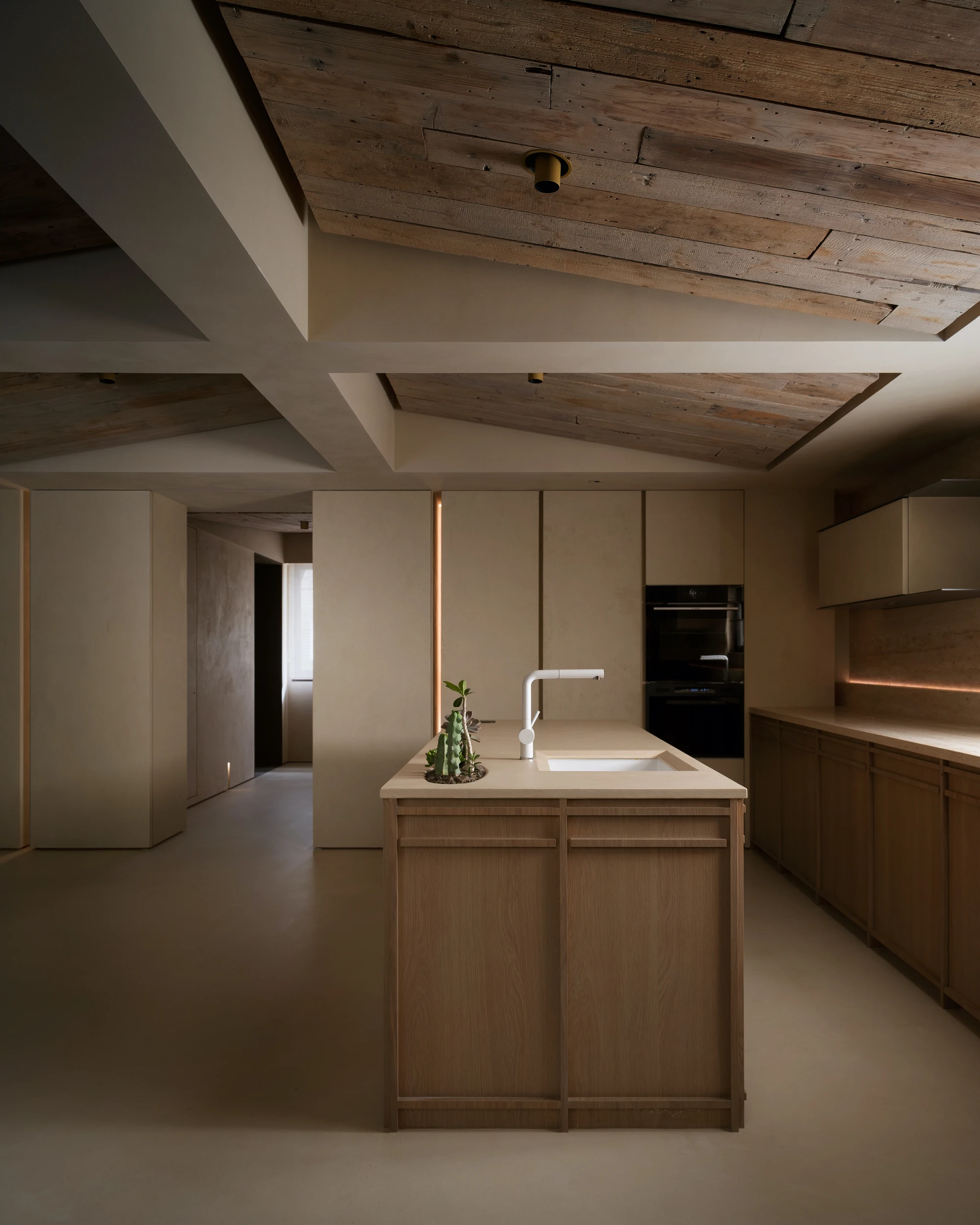 Custom Modern High Quality Solid Wood Kitchen Cabinets Set Classic Plywood Door for Home Use - 图片 4