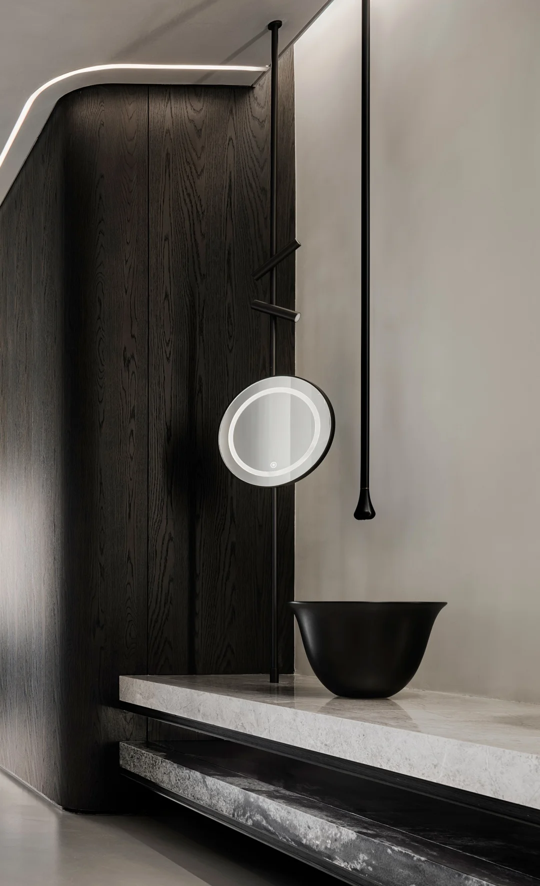 Apartment Villa Design Kitchen Cabinet Design Interior Design of High-Volume Villas Sofa Wine Cabinet Living Room - 图片 15