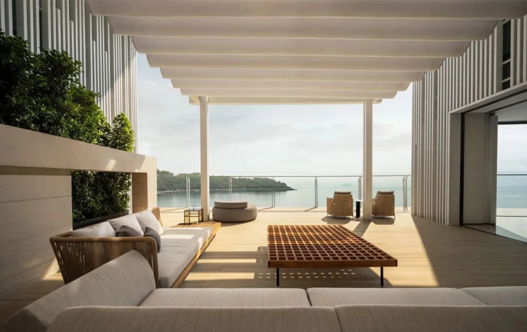 Outdoor Furniture Modern Outdoor Garden Sets One-Stop Solution for Living Room Furniture for Home Villa Apartment Hotel Use - 图片 15