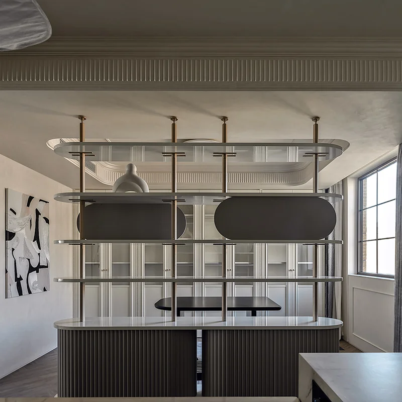 Luxury Whole House Custom Elegant Walk-in Closet for Bedroom Home Use Panel Modern Wardrobe 3D Interior Designs - 图片 4