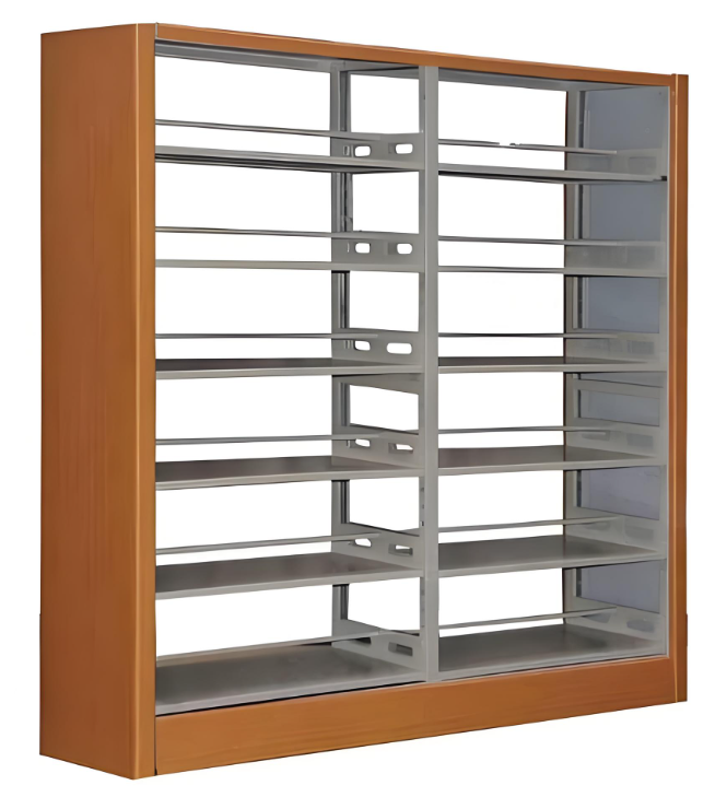 Modern Wood Bookshelf for Home Office Workshop & Living Room Commercial Retail Wall Mount Bookcase - 图片 8