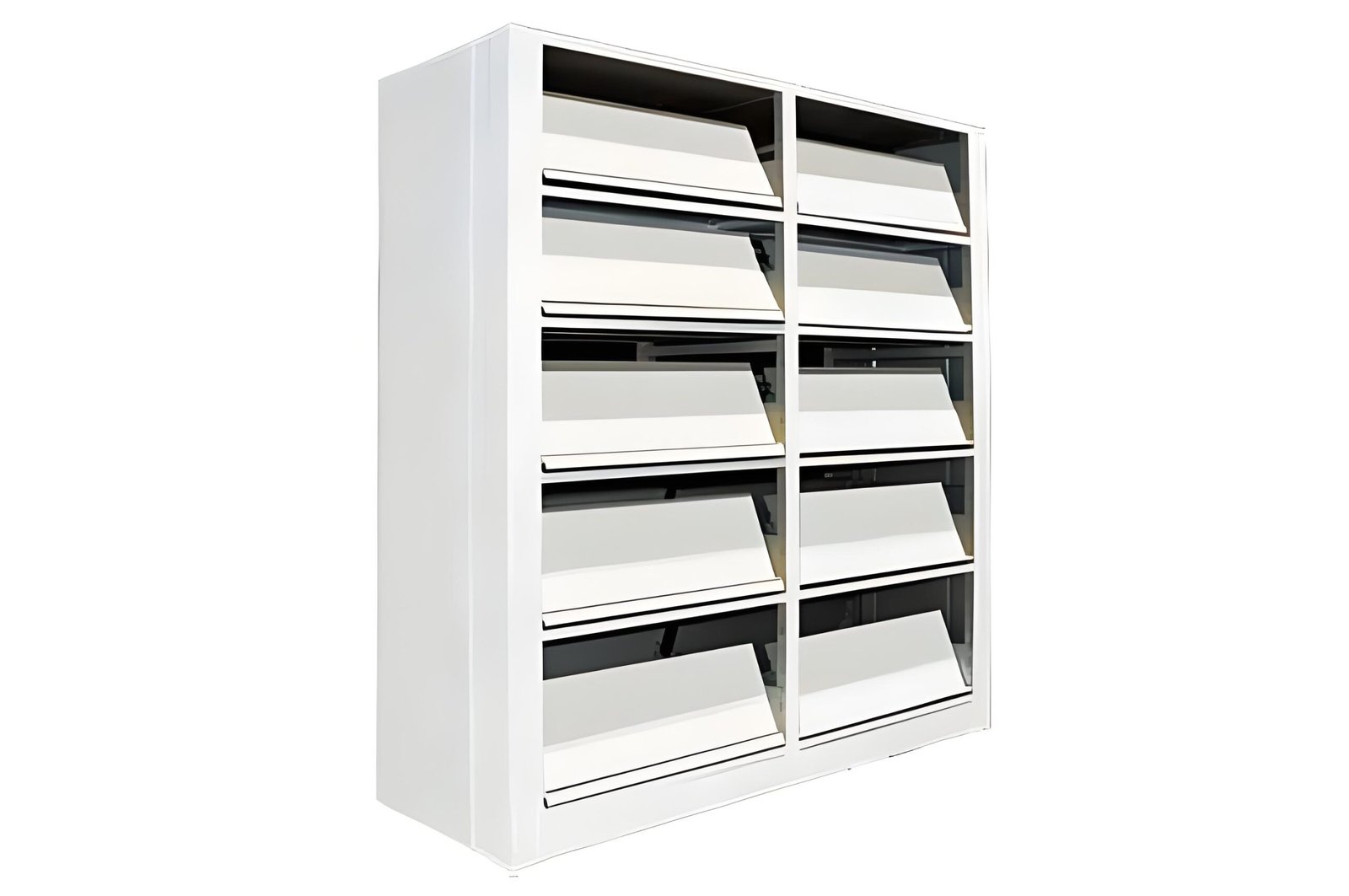 Modern Wood Bookshelf for Home Office Workshop & Living Room Commercial Retail Wall Mount Bookcase - 图片 5