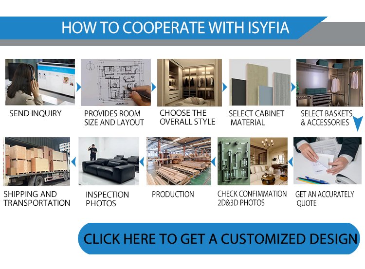 Isyfia One Stop Home Luxury Furnishing Interior Design Service 3D Design Drawings Service Prefab Villas & House Furniture Supply - 图片 6