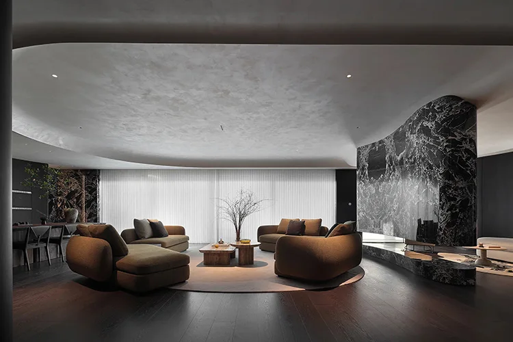 Modern Kitchen Cabinet with Wood Material Acrylic Surface Treatment Door Panel Hinge Accessories - 图片 8