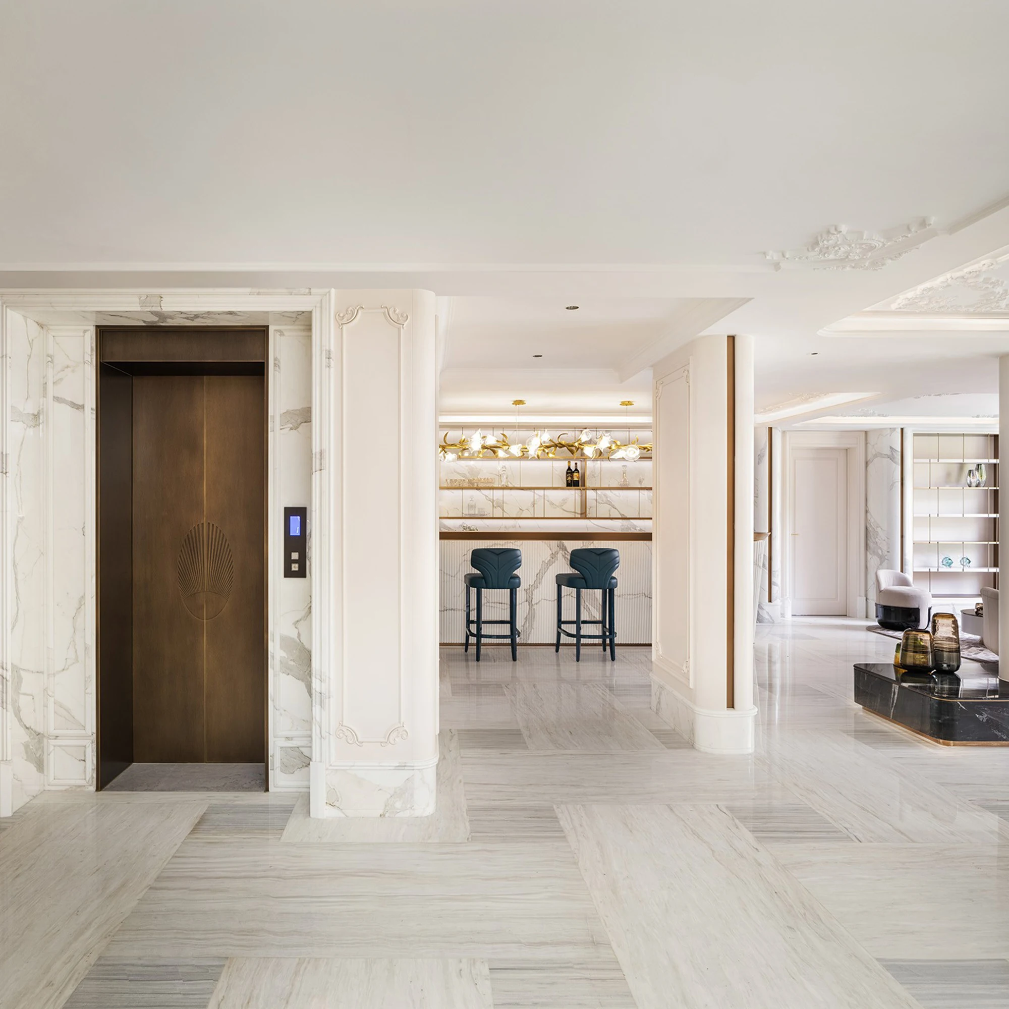 Modern 3D Interior Design Furniture Luxury Villa Townhouse-Dream House One-Stop Solution for Living Room Apartment Hotel - 图片 3