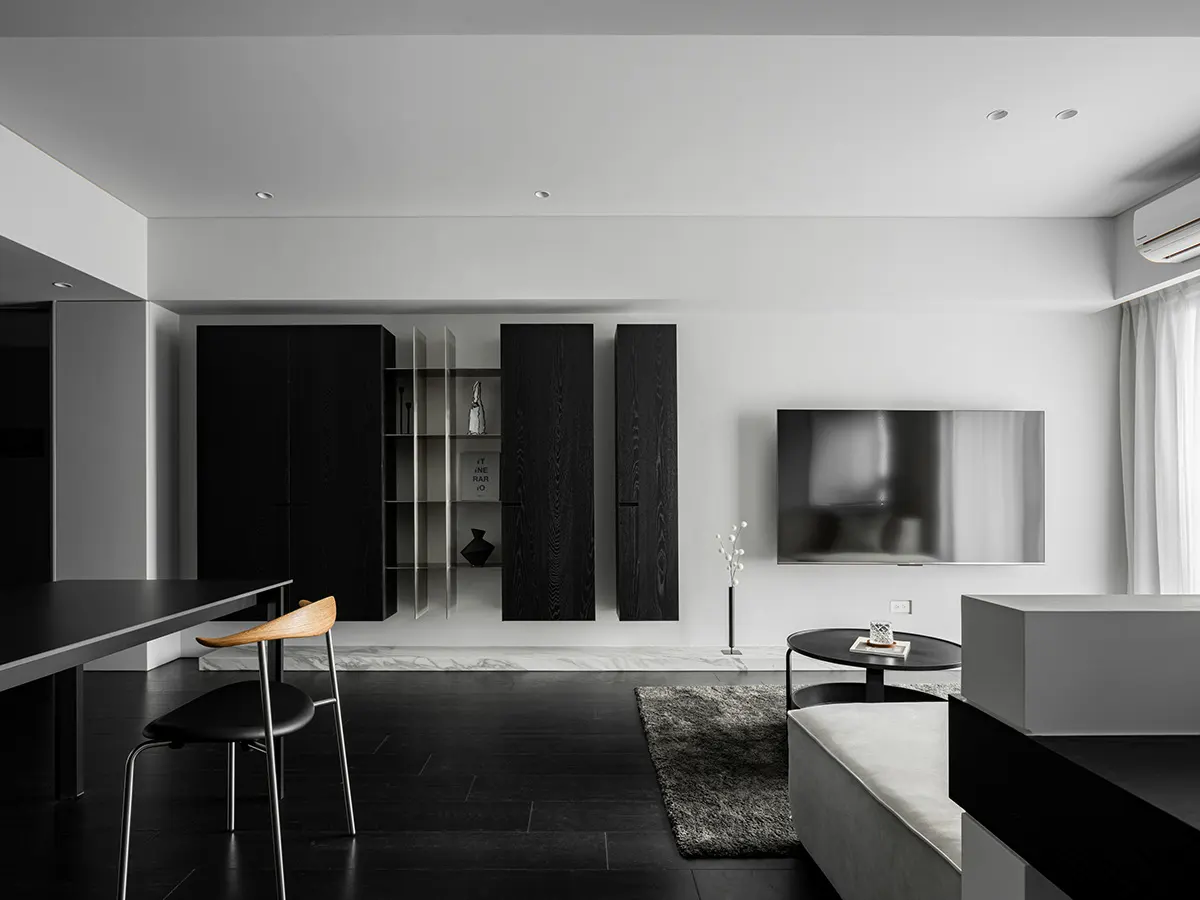 Luxury Black Open Kitchen Cabinets Custom Island Furniture Set Modern Designs MDF Kitchen Cabinet Set - 图片 4