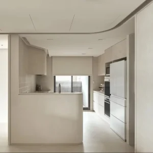 High Quality Simple Elegant Kitchen Cabinet Furniture Apartment Customized Modular Kitchen Cabinets Sets