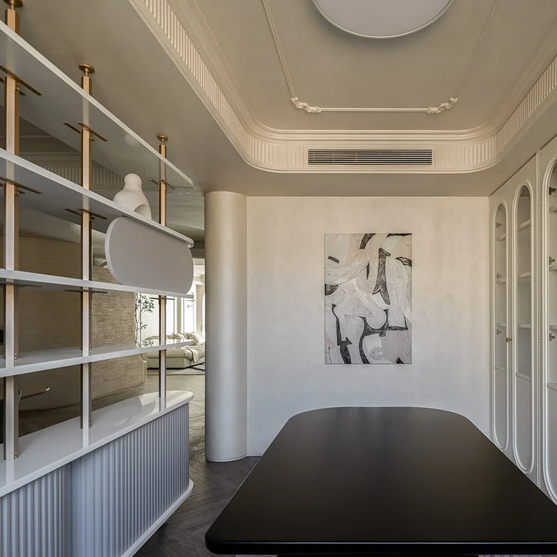 Luxury Whole House Custom Elegant Walk-in Closet for Bedroom Home Use Panel Modern Wardrobe 3D Interior Designs - 图片 3