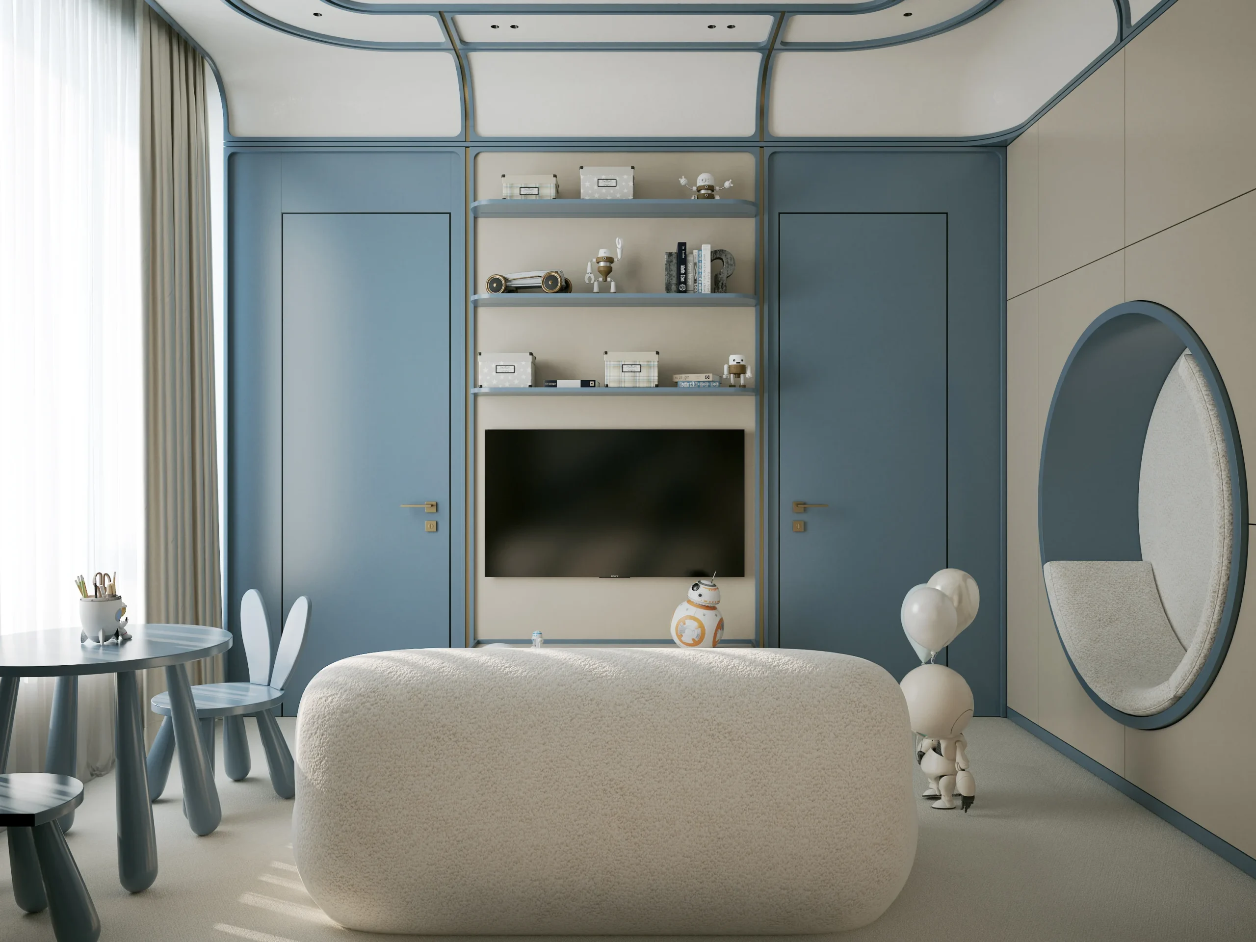 Custom-Made Wooden Modern Kids Room Customization Specially Designed Children Kid's Room Tree House Eco-Friendly Tree House - 图片 3