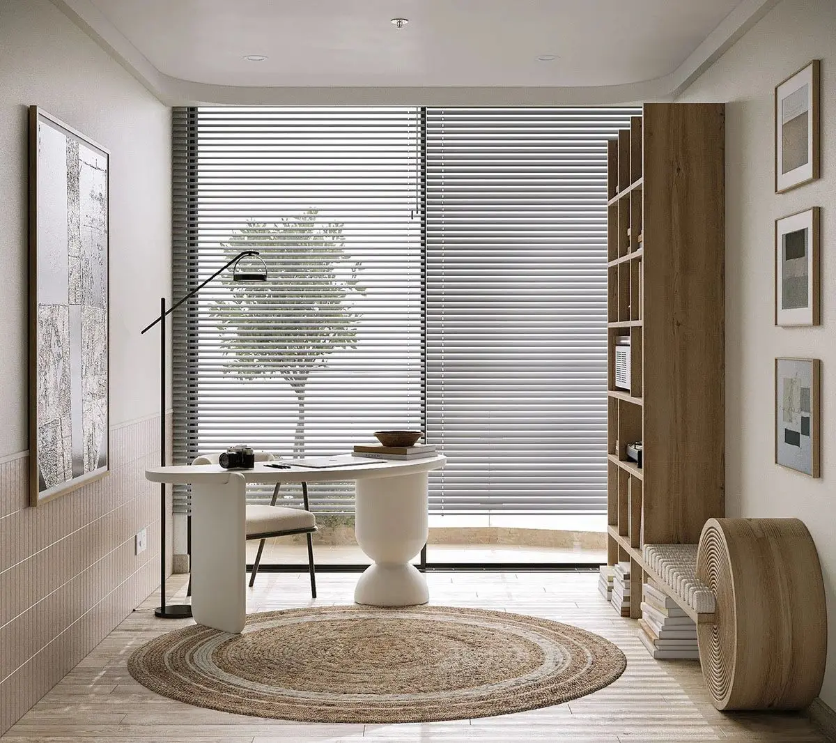 Hotel Vanity Villa Japanese Style Wall-Mounted Bathroom Vanity Cabinet with Bath Mirrors Solid Wood Carcase Marble - 图片 5