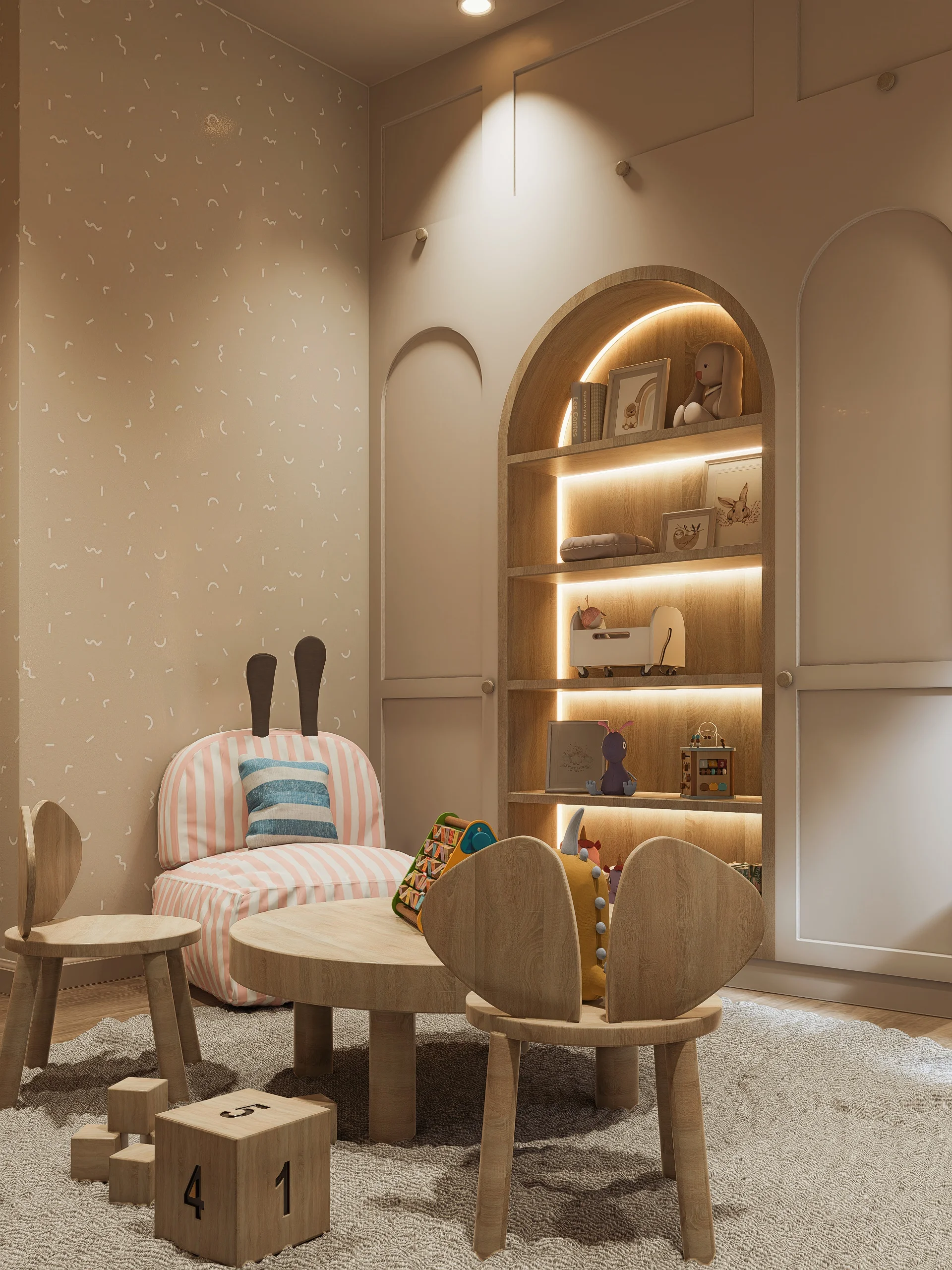 Custom-Made Wooden Modern Kids Room Customization Specially Designed Children Kid's Room Tree House Eco-Friendly Tree House - 图片 2