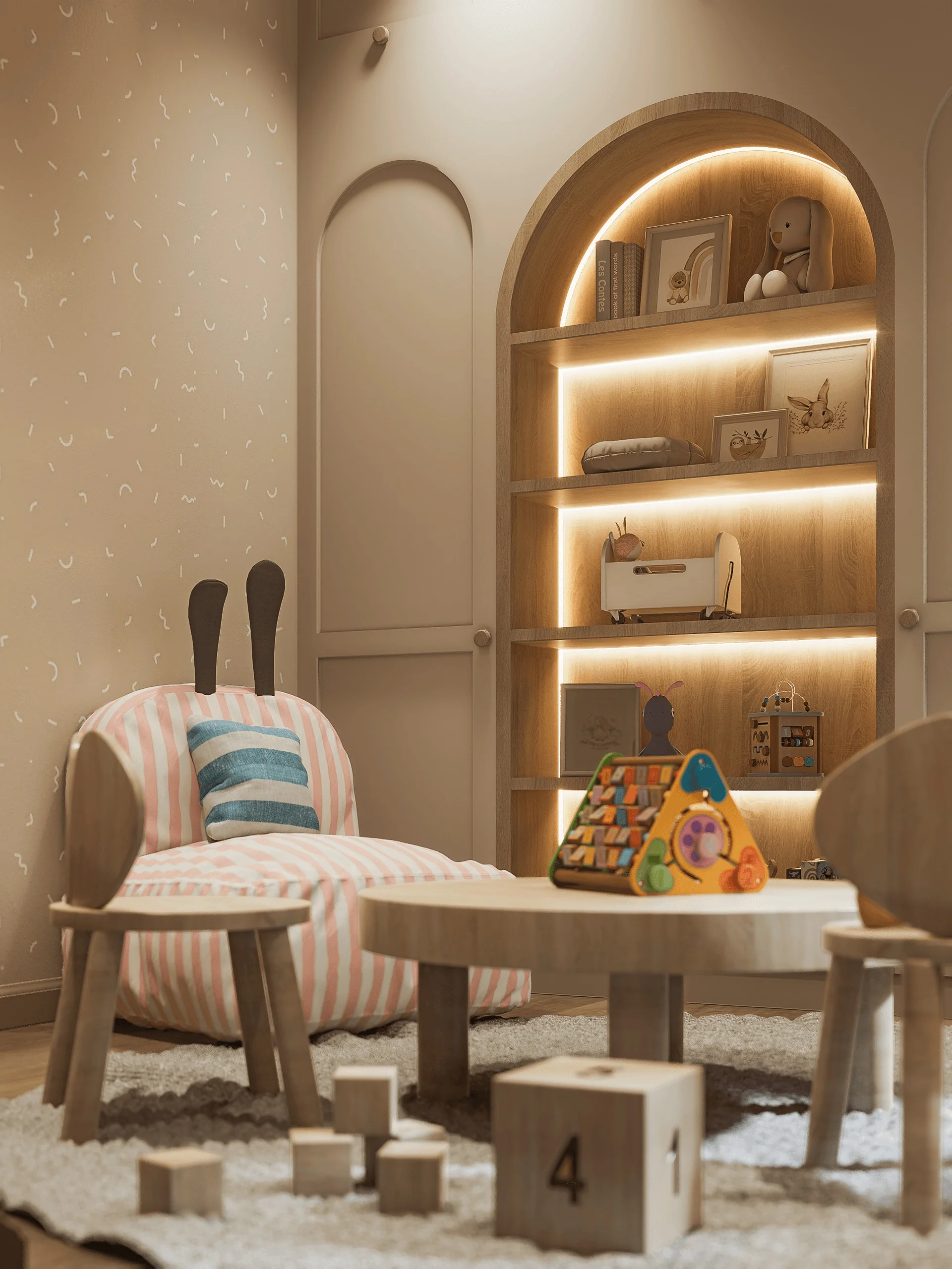 Custom-Made Wooden Modern Kids Room Customization Specially Designed Children Kid's Room Tree House Eco-Friendly Tree House - 图片 11