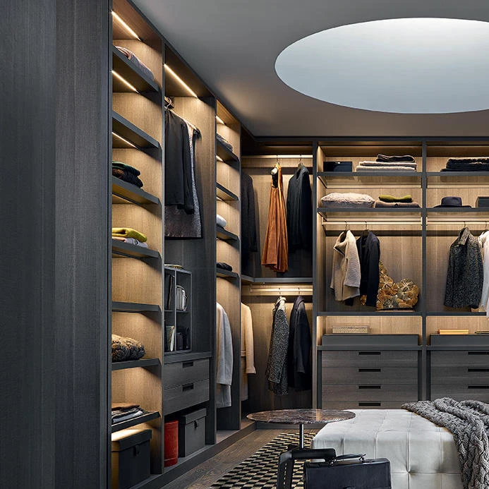 Wardrobe Modern Custom Designs Storage Wardrobe Closet Cabinet Bedroom Furniture Wardrobe Room Set - 图片 2