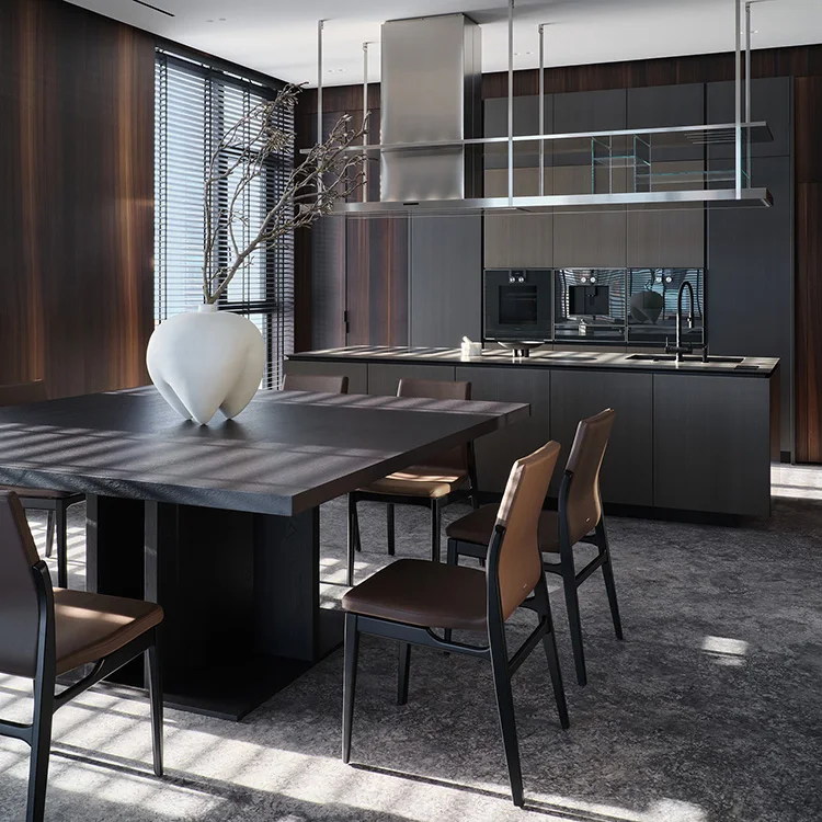 Custom Modern Bedroom Wood Wardrobe Simple Dressing Room Cabinet for Home Furniture Use Clothes Storage Cabinet for House Villa - 图片 3